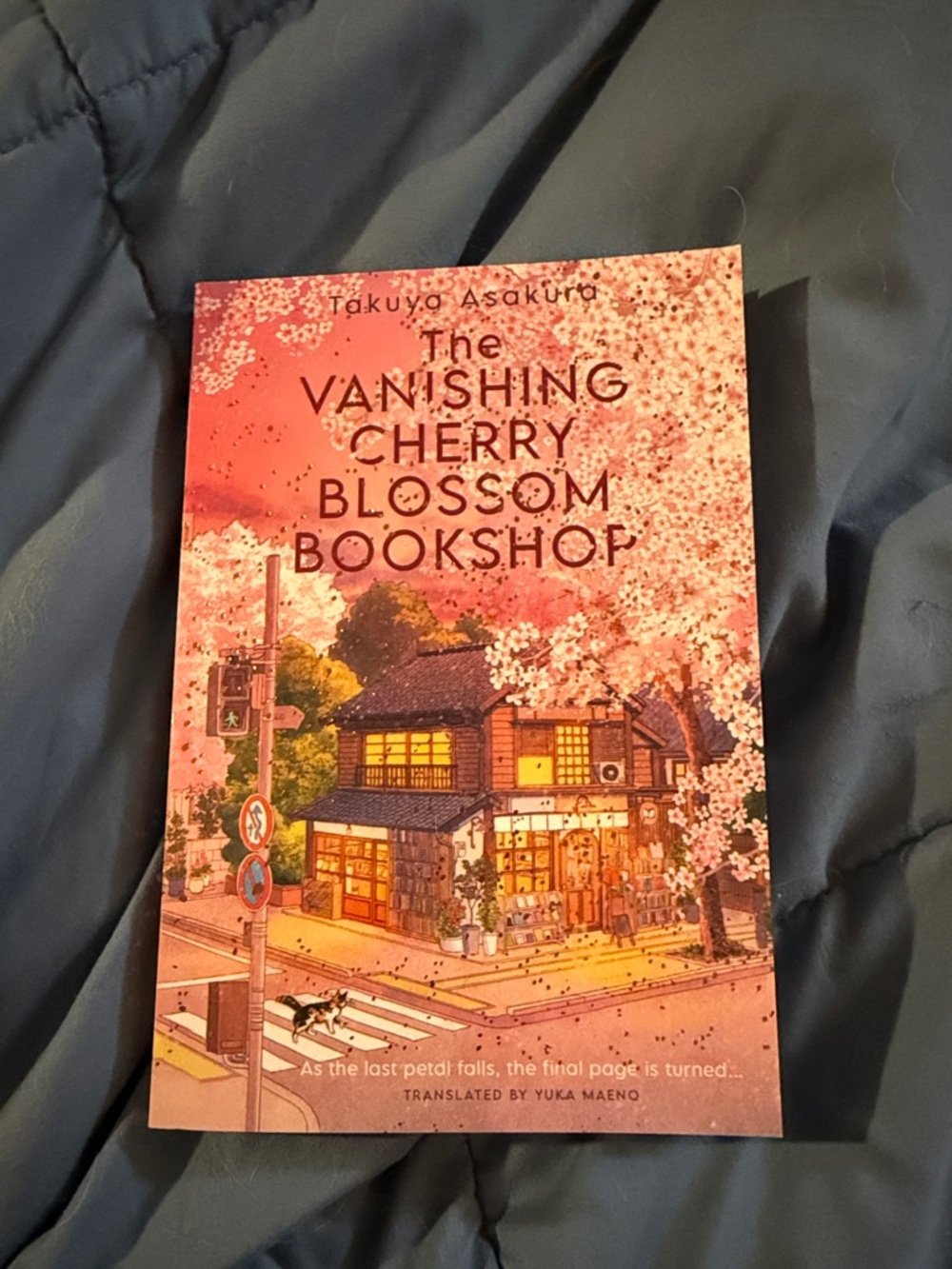 The Vanishing Cherry Blossom Bookshop - Pink Cover